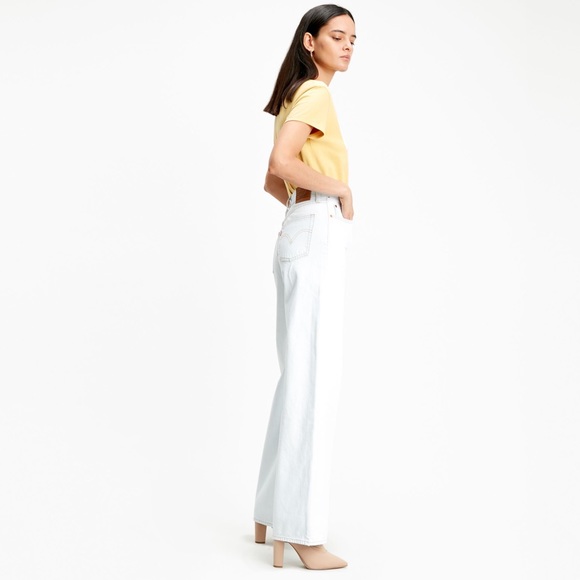 LEVI'S - RIBCAGE STRAIGHT Wide leg denim jeans - Picture 2 of 11